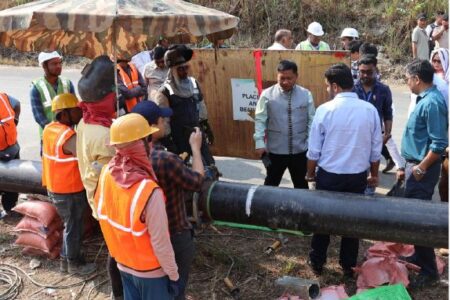 Gas pipeline phum mek enpui