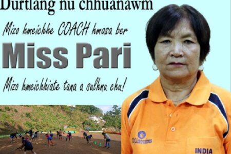 Mizoram hockey tana chechhuak thin Miss Pari