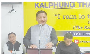 ZPM ministry-ah sawrkar hnathawkte an phur thar – B Lalchhanzova
