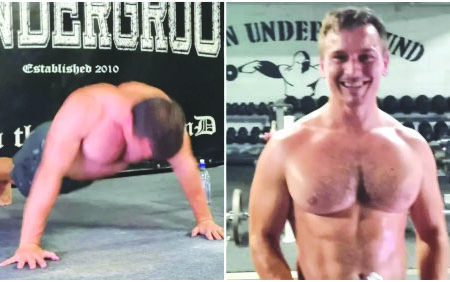 Darkar khata push-up tihnem thei record siam