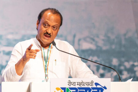 NCP hruaitu Ajit Pawar-an Maharsahtra BJP sorkar zawm